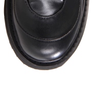 Vegan 14 cm SWING-815 buckle boots - alternative boots platform black