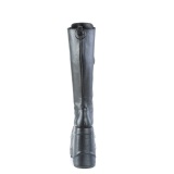 Vegan 15 cm WAVE-200 demoniacult knee boots wedges platform