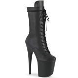 Vegan 20 cm FLAMINGO-1050WR Exotic pole dance ankle boots