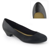 Vegan 3 cm GWEN-01 pumps for mens and drag queens in black