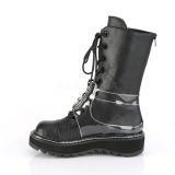 Vegan 3 cm LILITH-271 demoniacult ankle boots platform