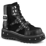 Vegan 3 cm LILITH-278 demonia ankle boots platform