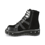 Vegan 3 cm LILITH-278 demoniacult ankle boots platform