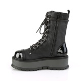 Vegan 5 cm SLACKER-150 demoniacult ankle boots platform