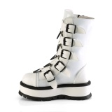 Vegan 5 cm SLACKER-160-2 cyberpunk platform boots