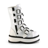 Vegan 5 cm SLACKER-160-2 cyberpunk platform boots