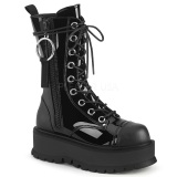 Vegan 5 cm SLACKER-220 demonia ankle boots platform