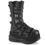 Vegan 7,5 cm NEPTUNE-210 demonia boots - unisex platform boots