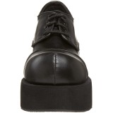 Vegan 8 cm DANK-101 alternative shoes platform black