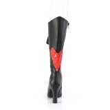 Vegan 9,5 cm GLAM-243 demoniacult alternative boots black