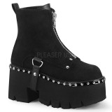 Vegan 9 cm ASHES-100 demonia ankle boots platform