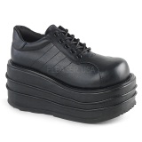 Vegan 9 cm TEMPO-08 Platform Mens Gothic Shoes