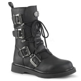 Vegan BOLT-265 demonia ankle boots - unisex combat boots