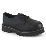 Vegan RIOT-03 demonia shoes - punk steel toe shoes