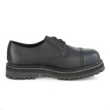 Vegan RIOT-03 demonia shoes - punk steel toe shoes