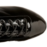 Vinyl 18 cm BALLET-1020 fetish ballet ankle boots