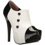 White Patent 13,5 cm CHLOE-11 big size pumps shoes