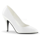 White Patent Shiny 10 cm VANITY-420 pointed toe pumps high heels