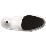 White Shiny 15,5 cm DELIGHT-2023 Platform Knee Boots